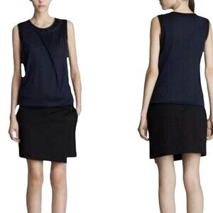 Helmut Lang A Line Mini Show Dress in Celeste Size 2